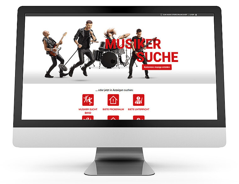 Musikersuche - Music Store