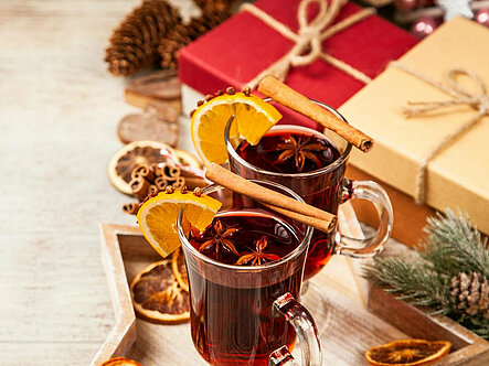 heißer Glühwein